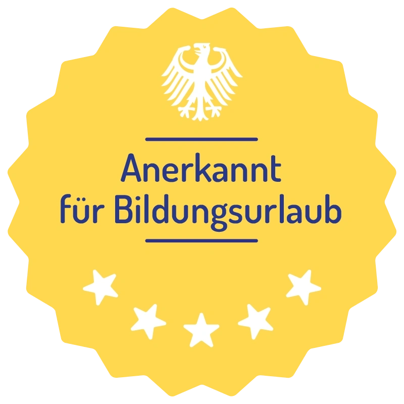 MBU Siegel – Recognised for Bildungsurlaub