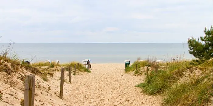 Wandern an der Ostsee