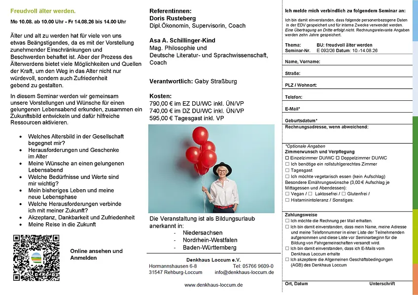 Freudvoll älter werden