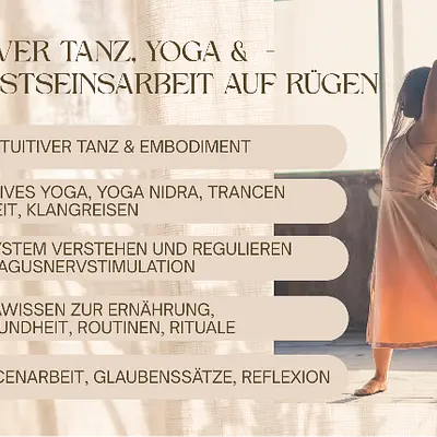 Ganzheitlich leben, ganzheitlich gesund: Intuitives Tanzen, Yoga und Ayurveda auf Rügen