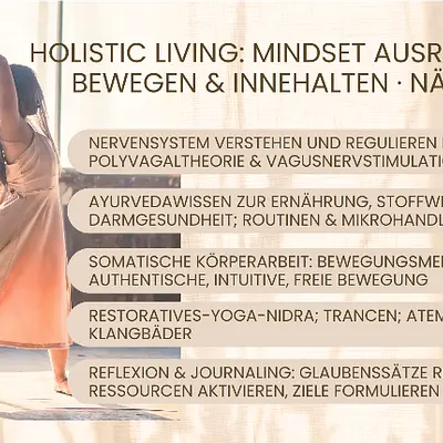 Ganzheitlich leben, ganzheitlich gesund: Stressregulation, Resilienz und innere Balance für Beruf & Alltag