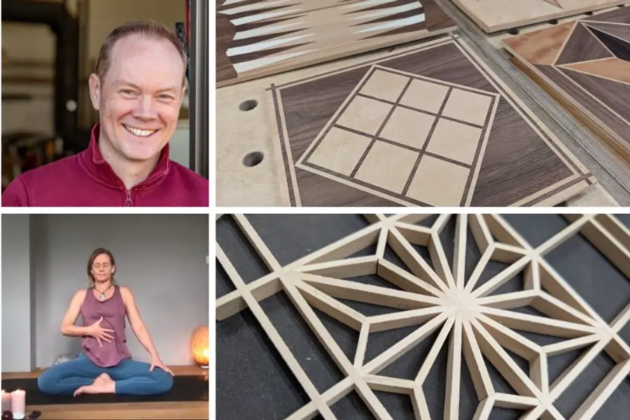 Stressbewältigung und Achtsamkeit neu denken - Yoga und handwerkliches Arbeiten mit Holz