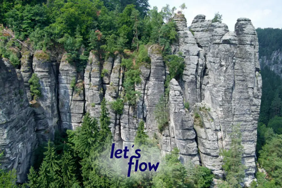 Wandern und Resilienz stärken in der Sächsische Schweiz (Lichtenhainer Wasserfall) #WANSSLBYR