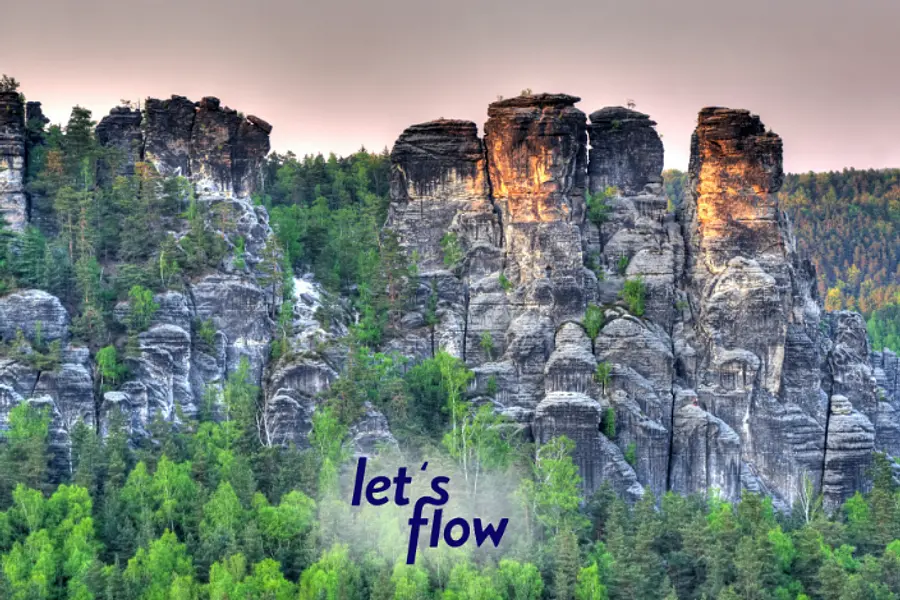 Wandern und Kommunikationsfähigkeit stärken in der Sächsische Schweiz (Lichtenhainer Wasserfall) #WANSSLSIB