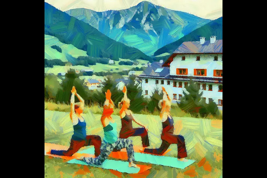 Grüne Oase – Stressprävention und mehr Stärke mit Achtsamkeit in der Natur und Yoga in Österreich