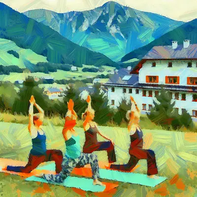 Grüne Oase – Stressprävention und mehr Stärke mit Achtsamkeit in der Natur und Yoga in Österreich