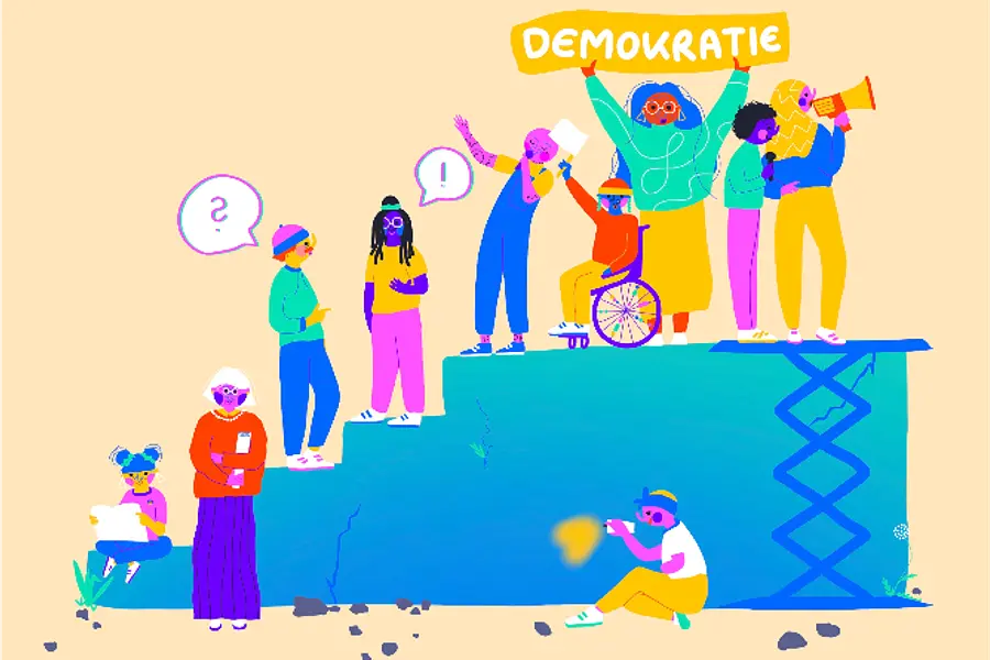 Gleich?Berechtigt! Modul 1 der zertifizierten Betzavta-Trainer*innen-Ausbildung: Feministische Forderungen demokratisch aushandeln