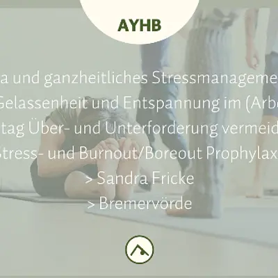 Mit Gelassenheit und Entspannung im (Arbeits-) Alltag Über- und Unterforderung vermeiden Stress- und Burnout/Boreout Prophylaxe