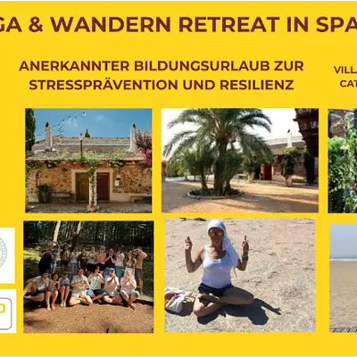 Yoga & Wandern Retreat – Bildungsurlaub zur Stressprävention und Resilienz (Spanien)