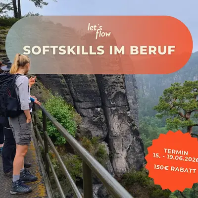 Wandern und Kommunikationsfähigkeit stärken in der Sächsische Schweiz (Lichtenhainer Wasserfall) 
