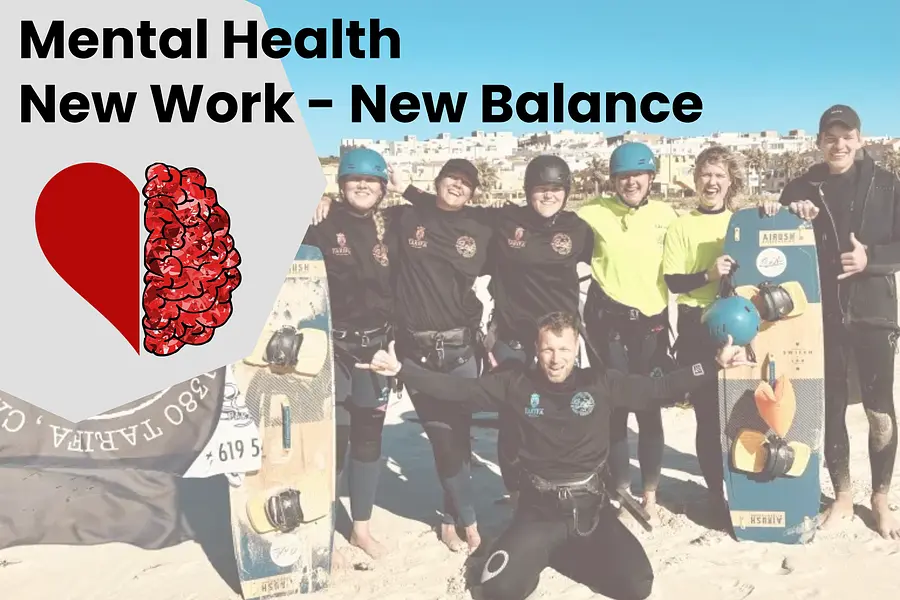 Mental Health - New Work, New Balance - Gesundheit als berufliche Schlüsselkompetenz inkl. Kitekurs /-verleih & 6x Übernachtung oder mit optionalen Aktivitäten: Surfen, Skaten, Wing Foil oder Windsurf