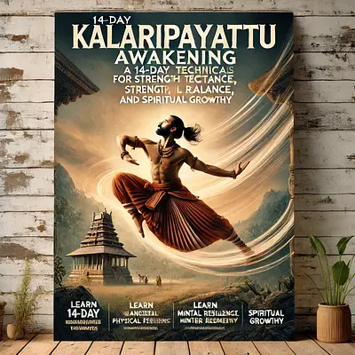 “Kalaripayattu Awakening: A 14-Day Journey to Strength, Balance, and Inner Mastery” 