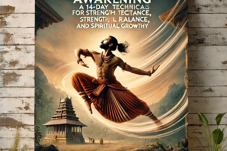 “Kalaripayattu Awakening: A 14-Day Journey to Strength, Balance, and Inner Mastery” 