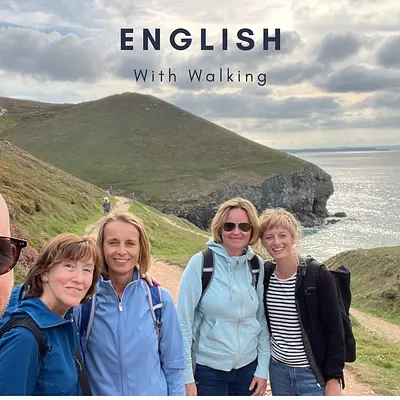 English with Walking: Explore the South West Coast path in Cornwall 