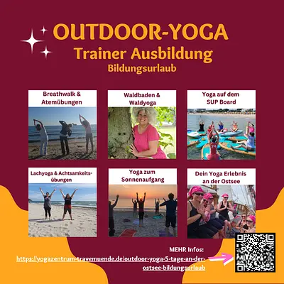 Outdoor-Yoga an der Ostsee - 5 Tage Seelenruhe in der Natur: am Strand, im Park & auf dem Wasser (SUP-Yoga) Outdoor-Yoga an der Ostsee - 5 Tage Seelenruhe in der Natur: am Strand, im Park & auf dem Wasser (SUP-Yoga)