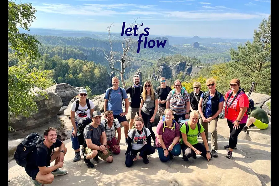 Wandern und Resilienz stärken in der Sächsischen Schweiz Wandern und Resilienz stärken in der Sächsischen Schweiz