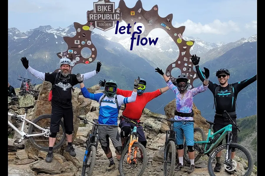 Mountainbiken und Resilienz stärken in Sölden