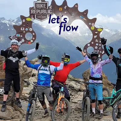 Mountainbiken und Resilienz stärken in Sölden
