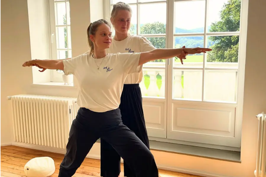 Yoga und Resilienz stärken im Schloss Hohenroda